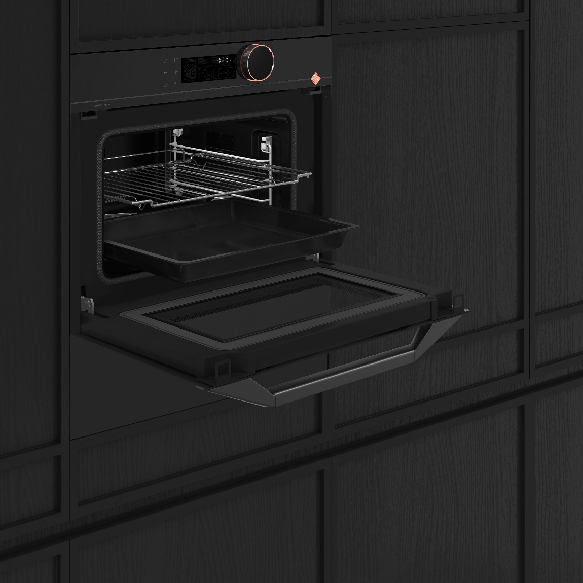 Комбинированная микроволновая печь De Dietrich DKC4536H