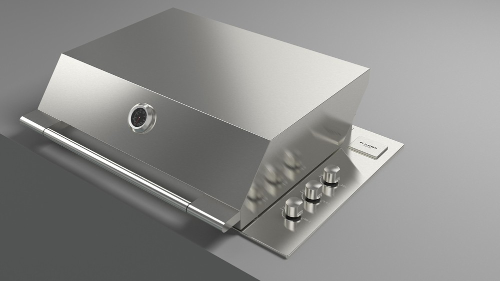 Гриль Fulgor Milano FOBQ 803 G X
