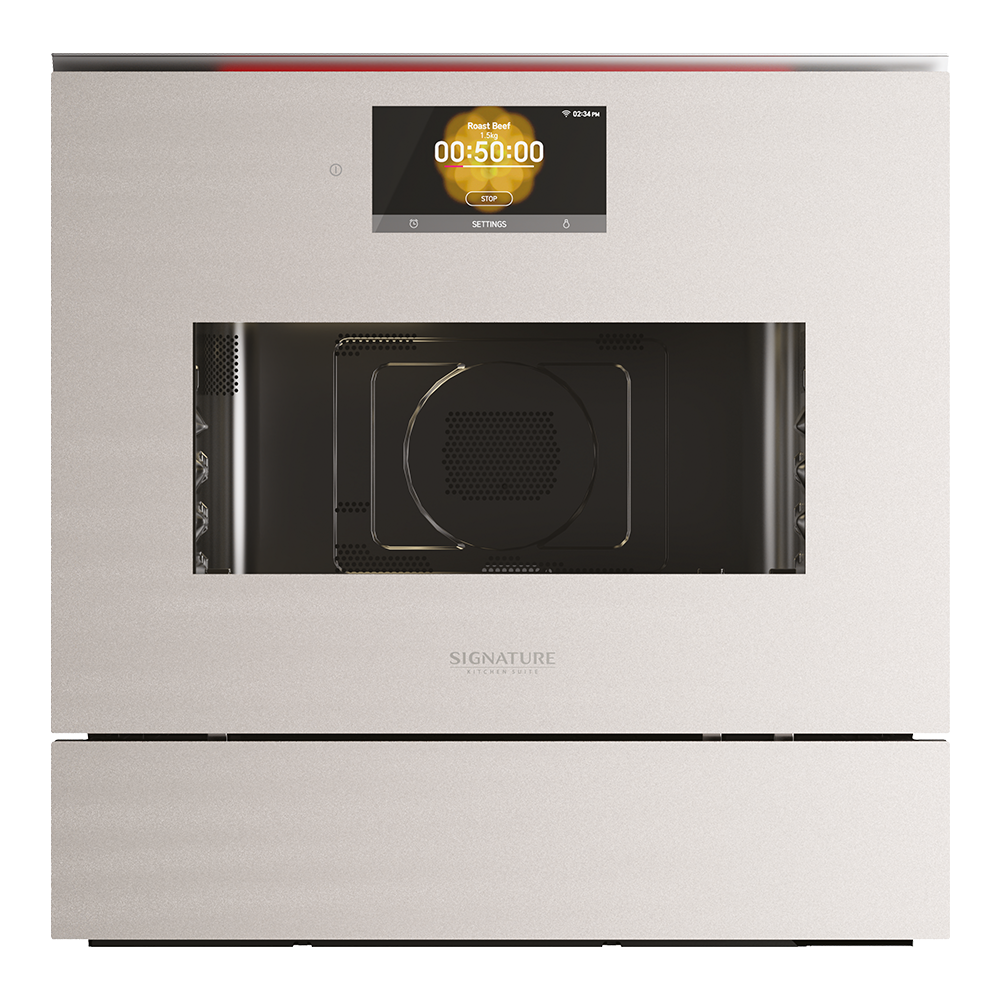 Духовой шкаф с микроволнами и паром Signature Kitchen Suite SKSLV2421MS