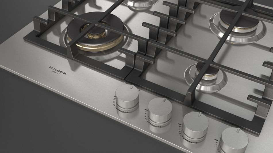Газовая варочная панель Fulgor Milano FPH 604 G WK X