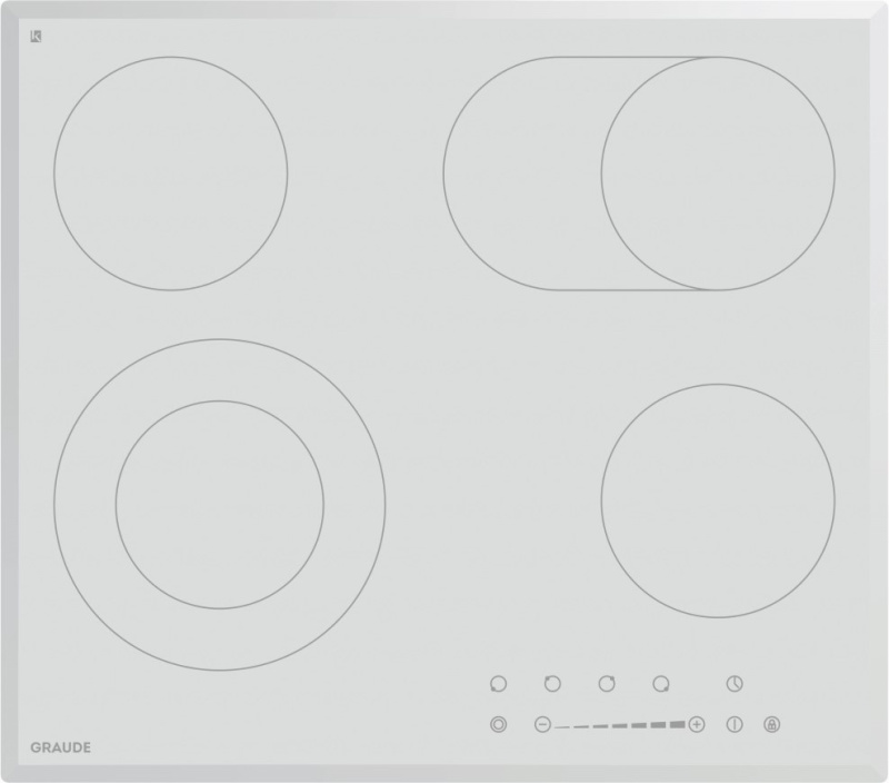 Стеклокерамическая варочная панель GRAUDE EK 60.2 WF фацет
