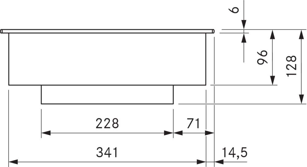 Индукционная варочная панель в версии вок All Black BORA PKIW3AB