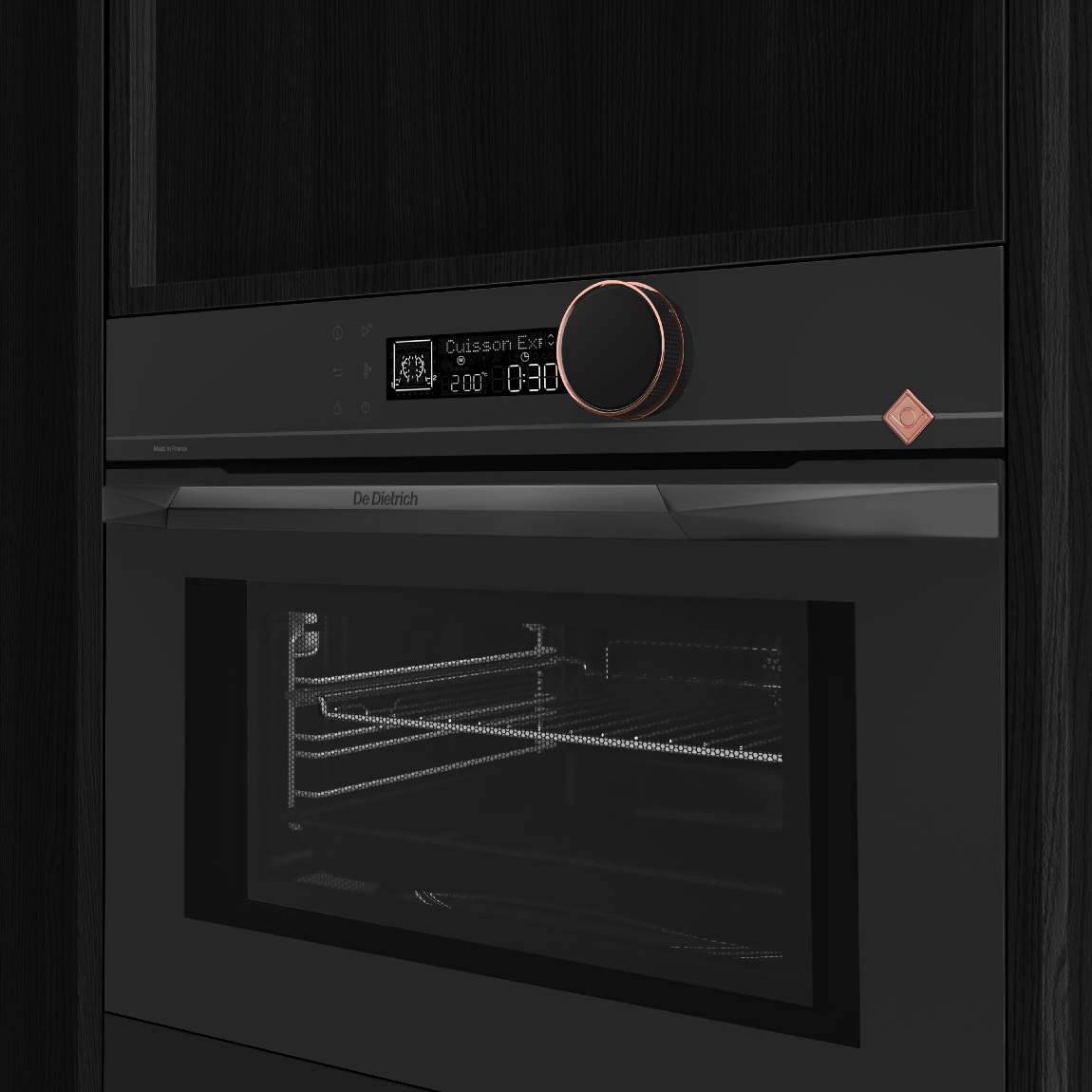 Комбинированная микроволновая печь De Dietrich DKC4536H