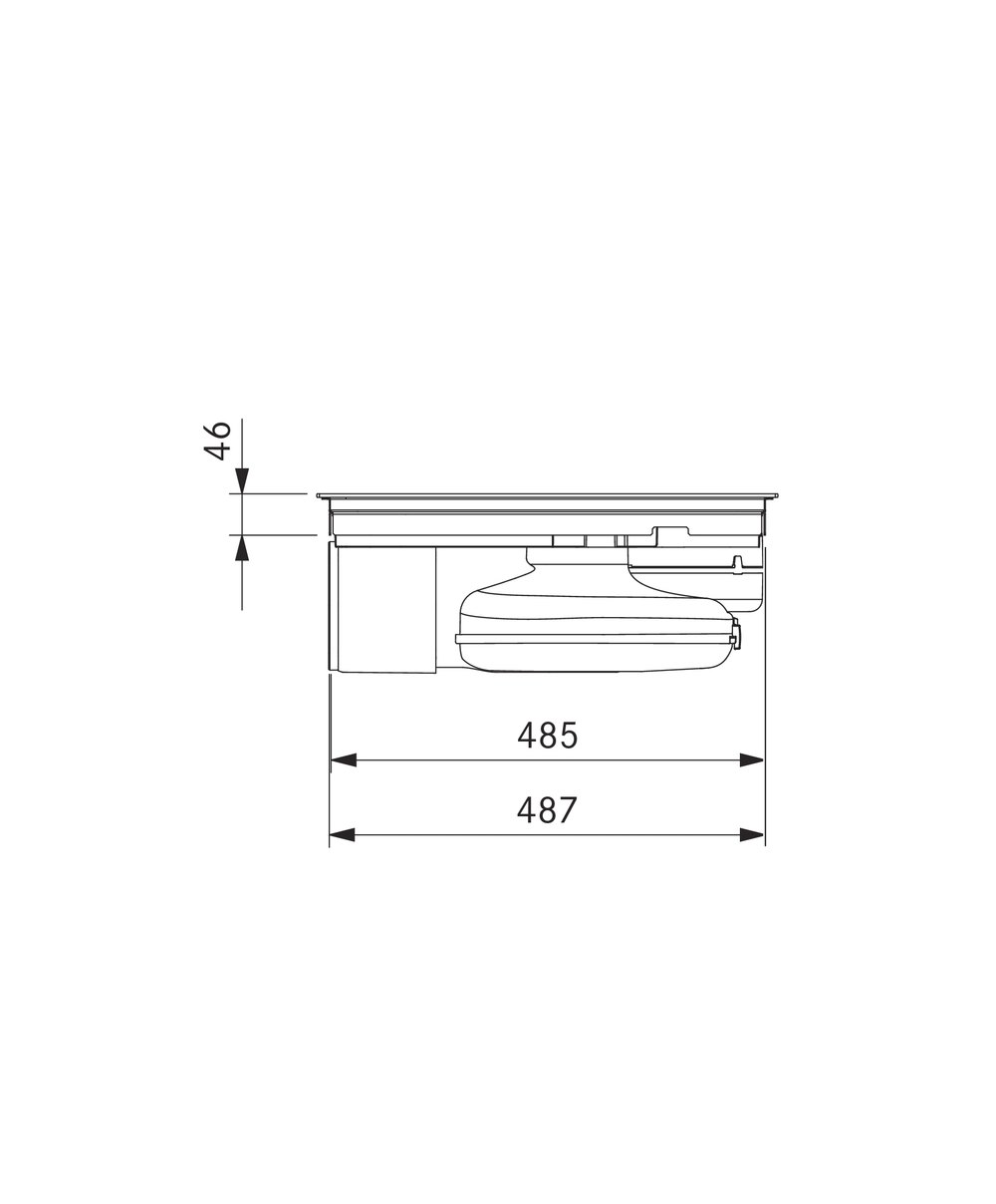 Индукционная варочная панель со встроенной вытяжкой BORA PURU