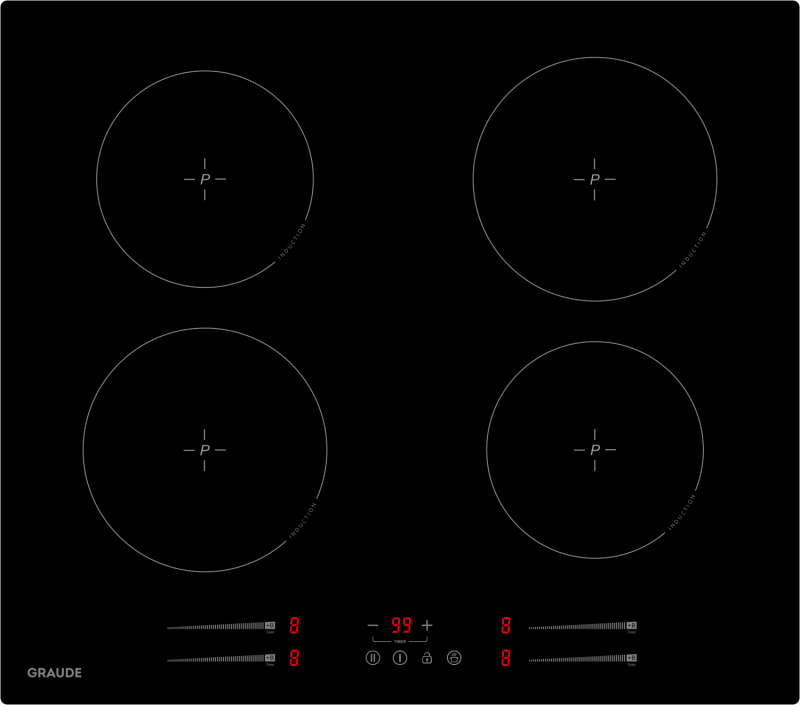 Индукционная варочная панель GRAUDE IK 60.0 AS