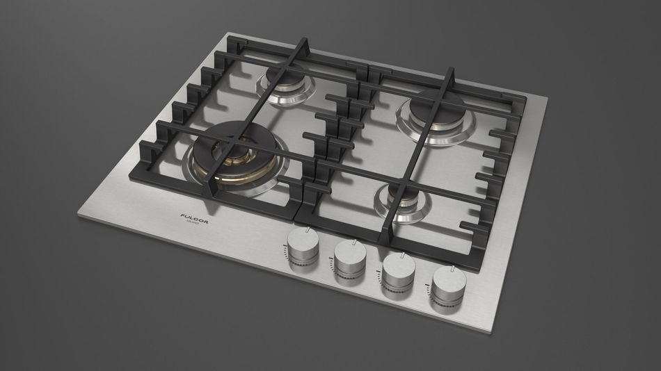 Газовая варочная панель Fulgor Milano FPH 604 G WK X
