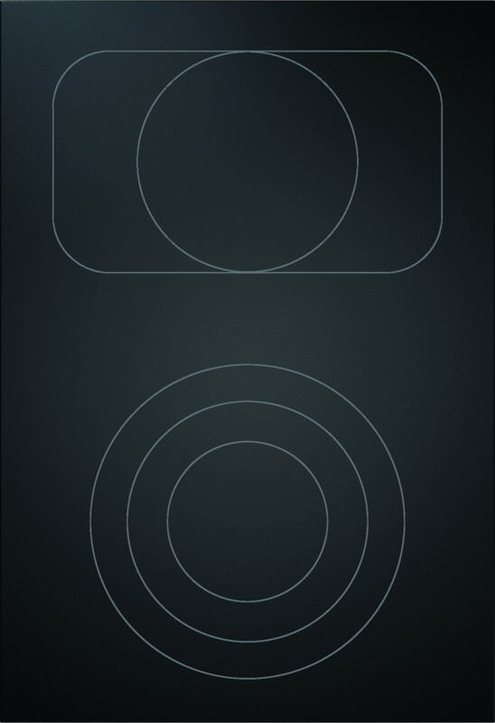 Варочная панель HiLight, 3 контура/конфорка All Black BORA PKCB3AB