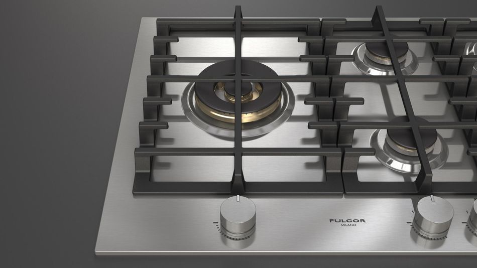 Газовая варочная панель Fulgor Milano FPH 755 G WK X