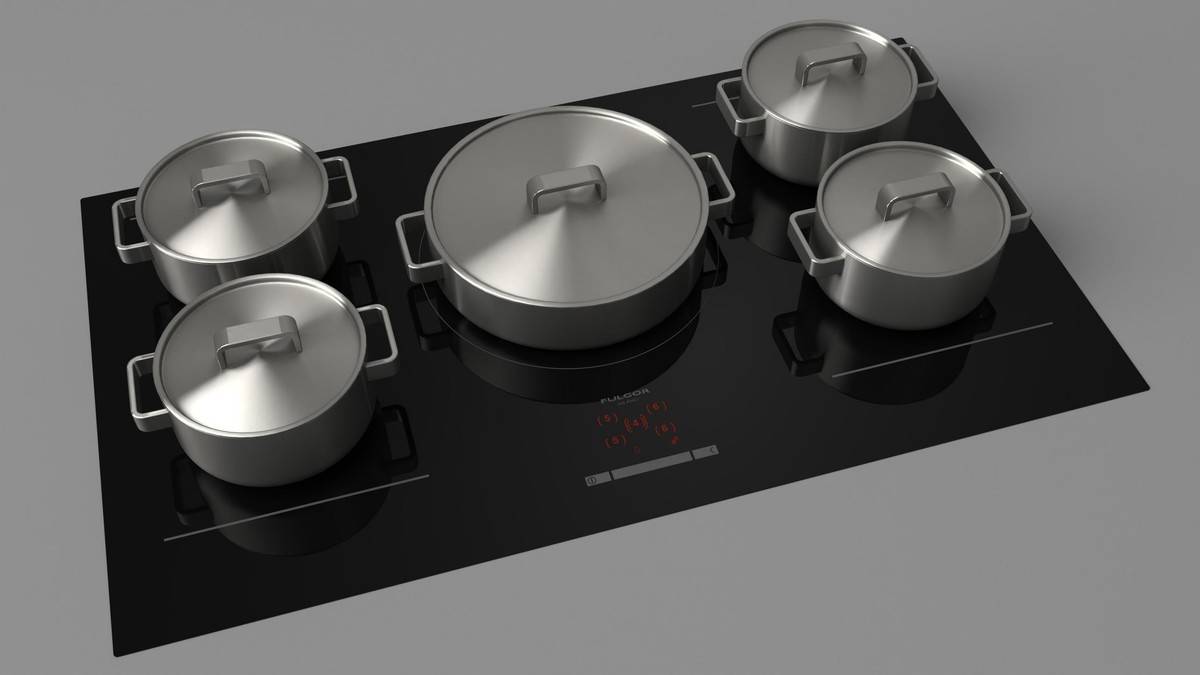 Индукционная варочная панель Fulgor Milano FSH 905 ID WT BK