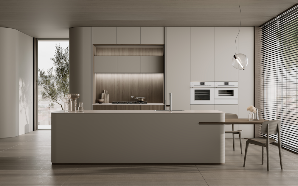 Компактный духовой шкаф Kuppersbusch CBP 6550.0 W3 Silver Chrome