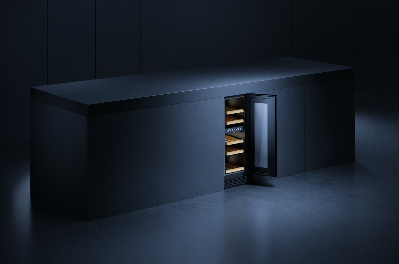 Встраиваемый винный шкаф FWKU 1531.0 S Куперсбуш / Kuppersbusch