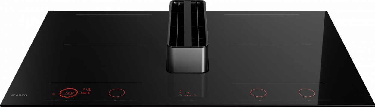 Индукционная варочная панель со встроенной вытяжкой Asko HIHD854GF
