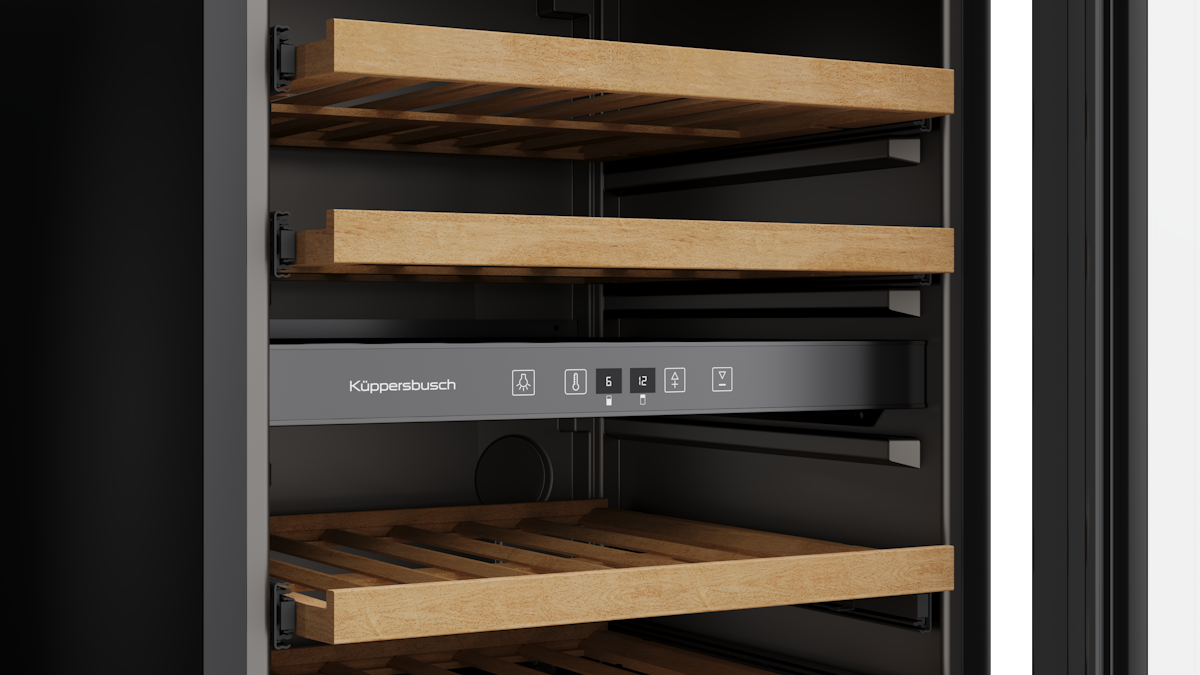 Встраиваемый винный шкаф FWK 2852.0 S Куперсбуш / Kuppersbusch