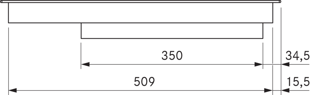 Варочная панель в версии Hyper (гипермощность) BORA PKCH3, 1 контур/2 контура
