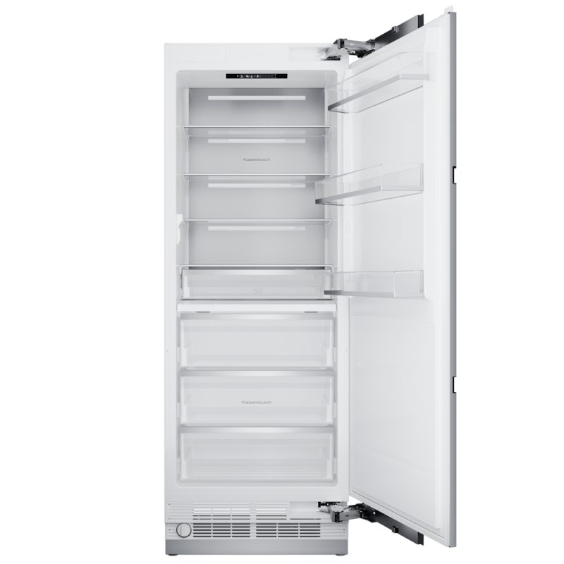 Встраиваемая холодильная камера Kuppersbusch FKFX 9800.0i -E с дверью из нержавеющей стали