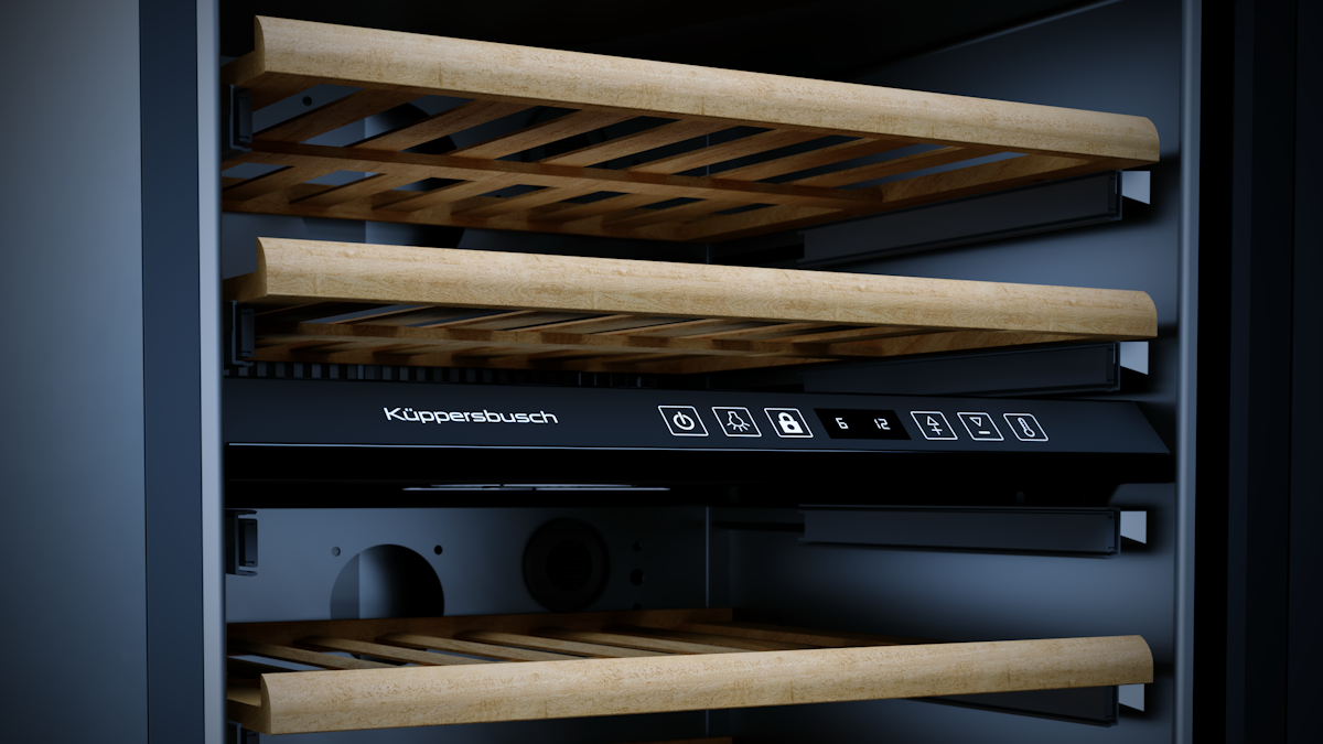 Встраиваемый винный шкаф FWKU 1851.0 S Куперсбуш / Kuppersbusch