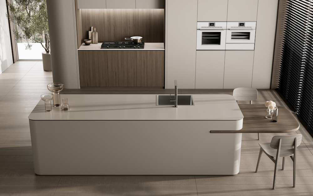 Компактный духовой шкаф Kuppersbusch CBP 6550.0 W3 Silver Chrome