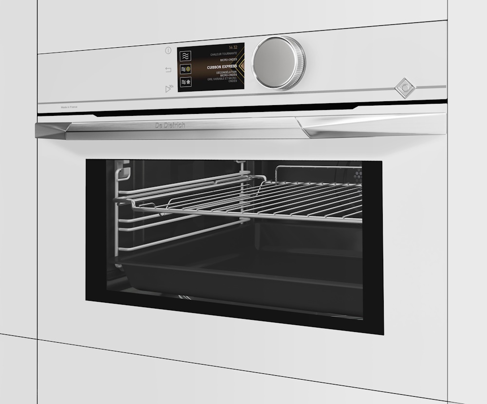 Встраиваемая комбинированная микроволновая печь De Dietrich DKC4756W