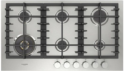 Газовая варочная панель Fulgor Milano FPH 906 G WK X