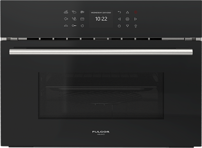 Компактный духовой шкаф с функцией СВЧ Fulgor Milano FCMO 4510 TEM BK