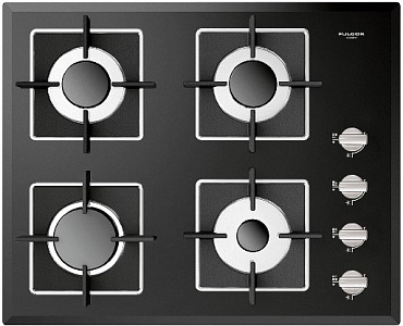 Газовая варочная панель Fulgor Milano FCH 604 G BK