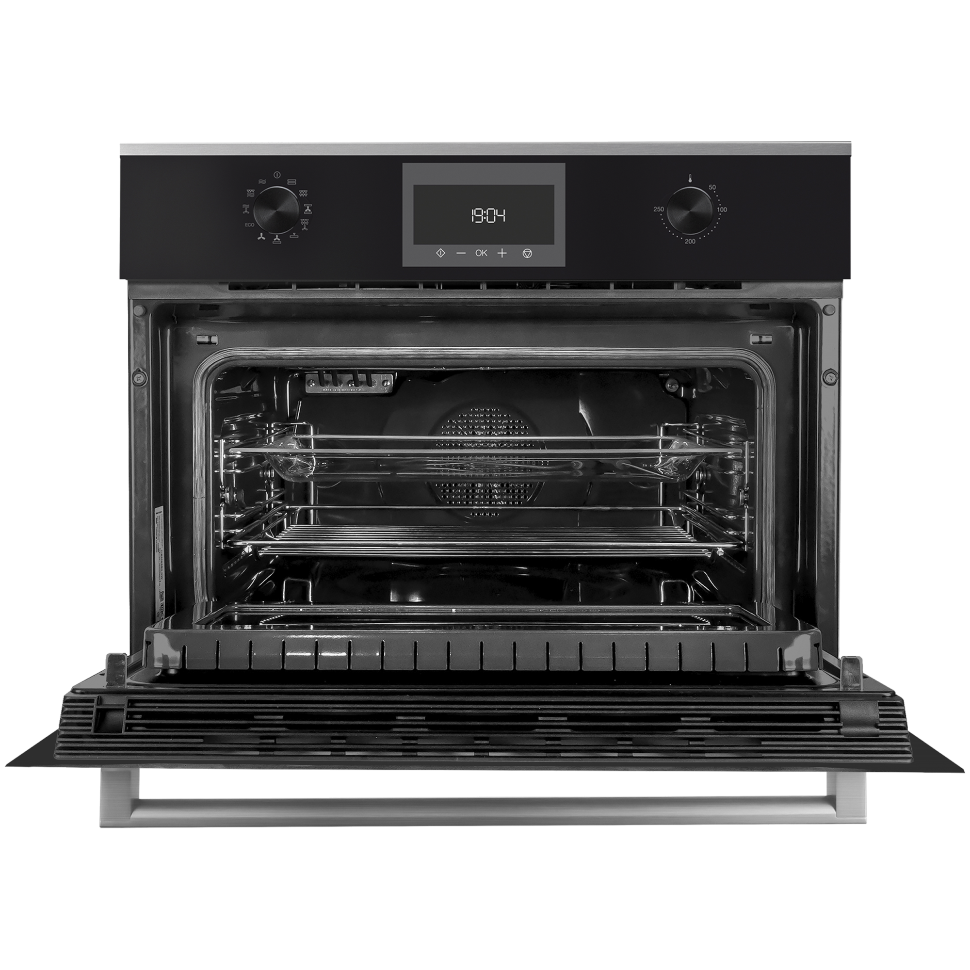 Компактный духовой шкаф с микроволнами Kuppersbusch CBM 6330.0 KSM6 MattBlack