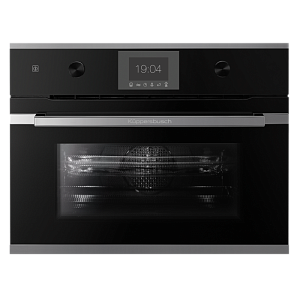 Компактный духовой шкаф с микроволнами CBM 6350.0 S3 серебристый хром Куперсбуш / Kuppersbusch