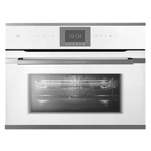 Компактный духовой шкаф с микроволнами CBM 6550.0 W3 серебристый хром Куперсбуш / Kuppersbusch