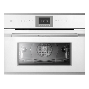 Компактный духовой шкаф с паром CBD 6550.0 W1 нержавеющая сталь Куперсбуш / Kuppersbusch