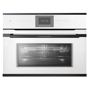 Компактный духовой шкаф с микроволнами CBM 6550.0 W2 черный хром Куперсбуш / Kuppersbusch