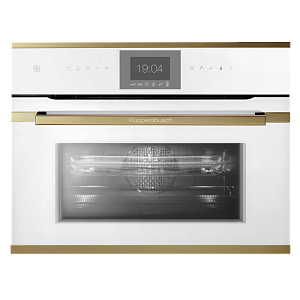 Компактный духовой шкаф с микроволнами CBM 6550.0 W4 золотой Куперсбуш / Kuppersbusch