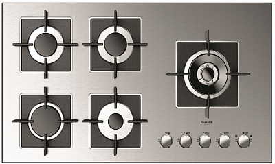 Газовая варочная панель Fulgor Milano FSH 905 G DWK XX