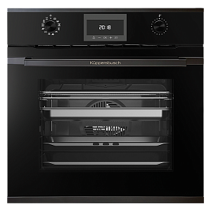 Комбинированный духовой шкаф с паром BD 6340.0 S2 черный хром Куперсбуш / Kuppersbusch