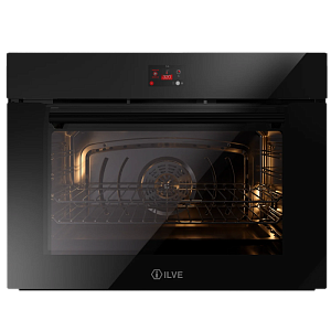 Духовой шкаф ILVE OV80GT31/BK глянцевый черный (фурн. матовый черный)