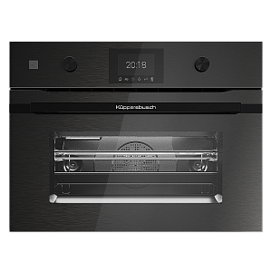 Компактный духовой шкаф с микроволнами CBM 6350.0 GPH 6 черная сталь Куперсбуш / Kuppersbusch